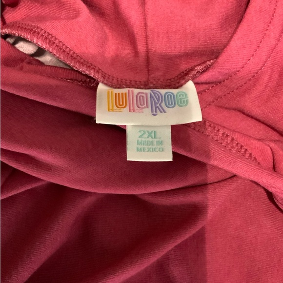 Lularoe 🌸Amber🌸 Lightweight Hoodie - SZ 2XL - Picture 10 of 11
